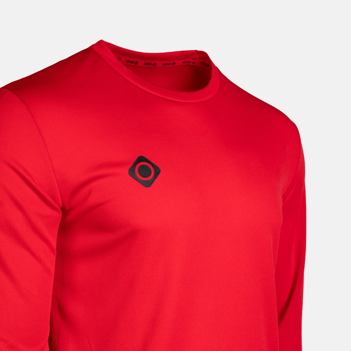 Camiseta Deportiva de hombre CREUS M LS Izas - Rojo Rojo-3