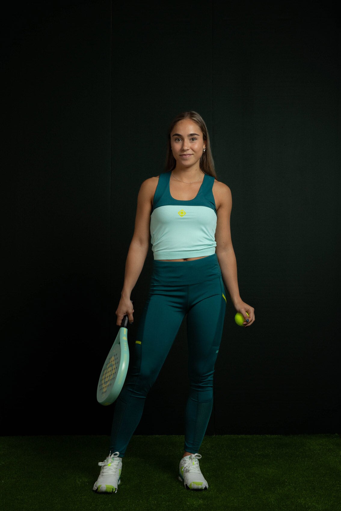 Mallas de mujer LAUSANA SH W Izas - Verde Agua Verde Agua-5