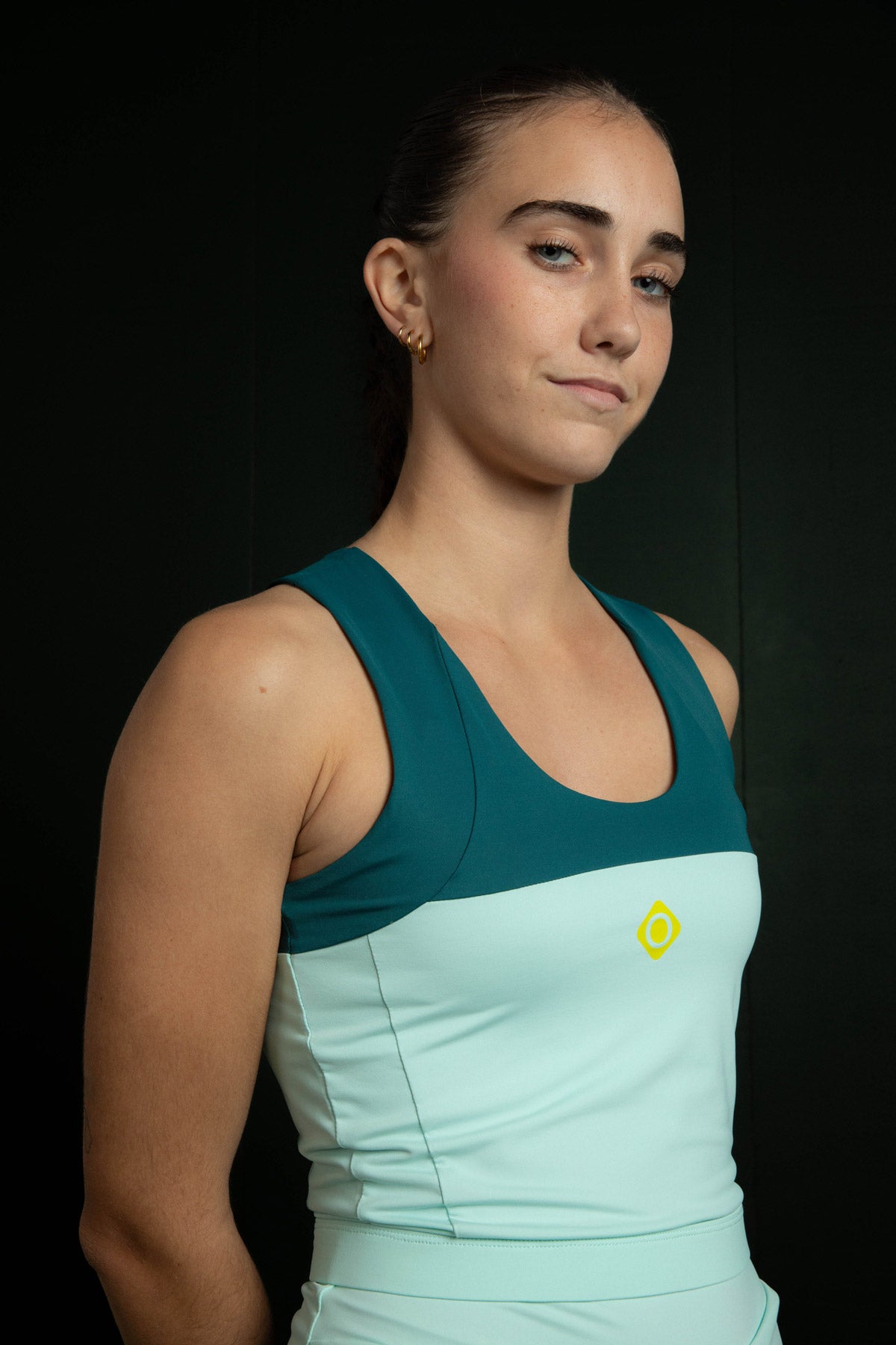Imagen 4 de Camiseta deportiva de mujer AGUILA II TOP Izas - Azul Océano Azul Océano