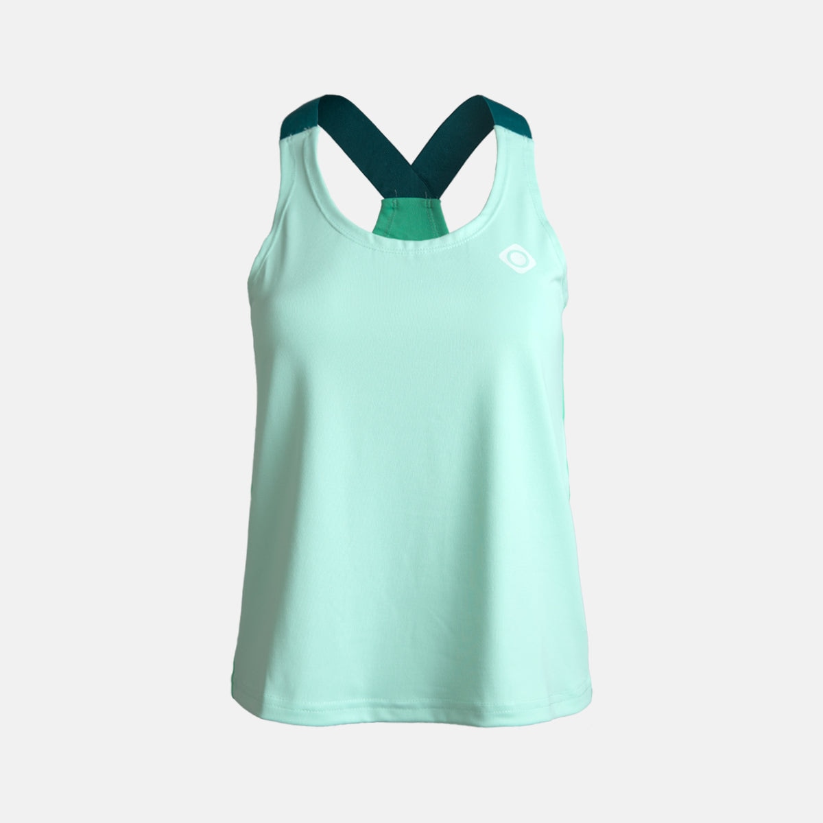 Izas Camiseta pádel de mujer ISABEN TOP Azul claro
