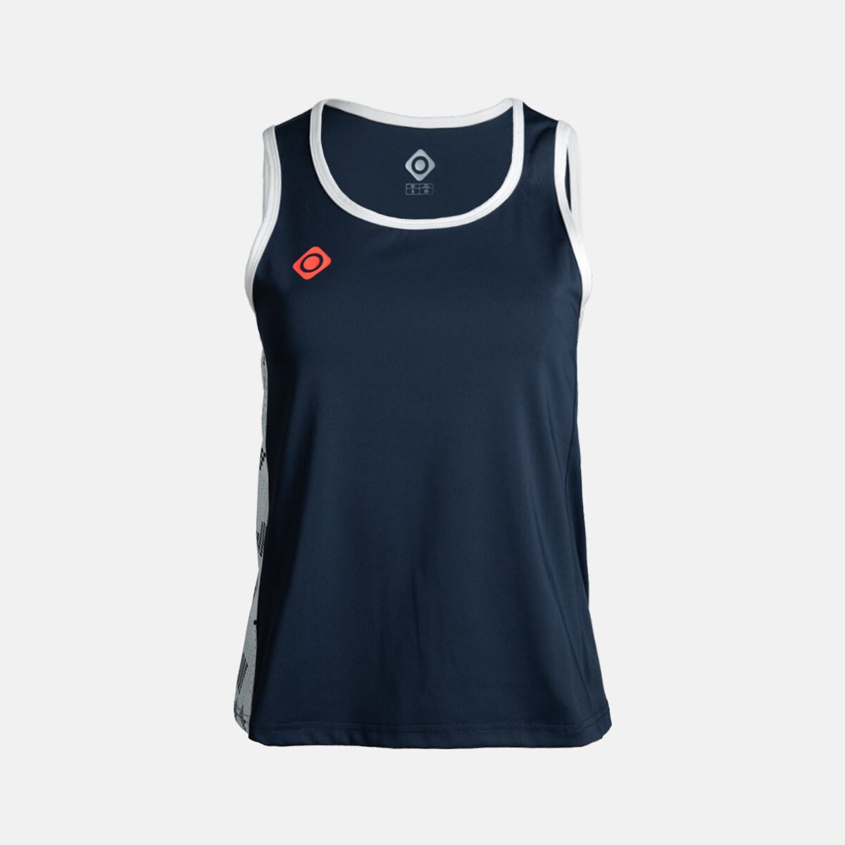 Camiseta deportiva de mujer Orna Top Izas - Azul marino Azul marino-1