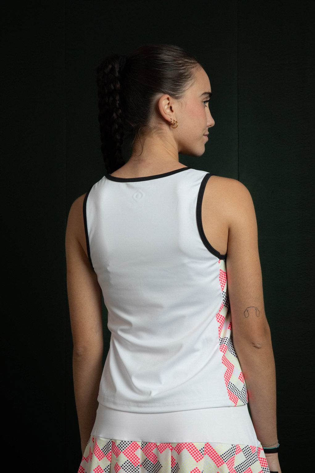 Camiseta deportiva de mujer Orna Top Izas - Blanco Blanco-4