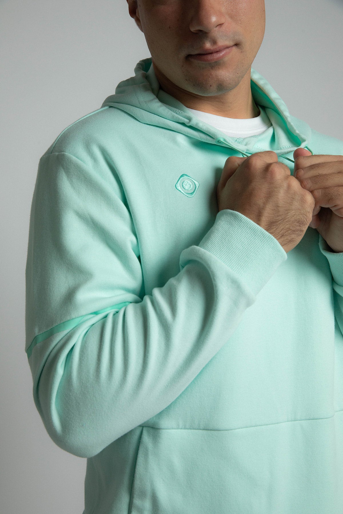Sudadera con capucha de hombre BISCAR Izas - Azul Océano Azul Océano-6