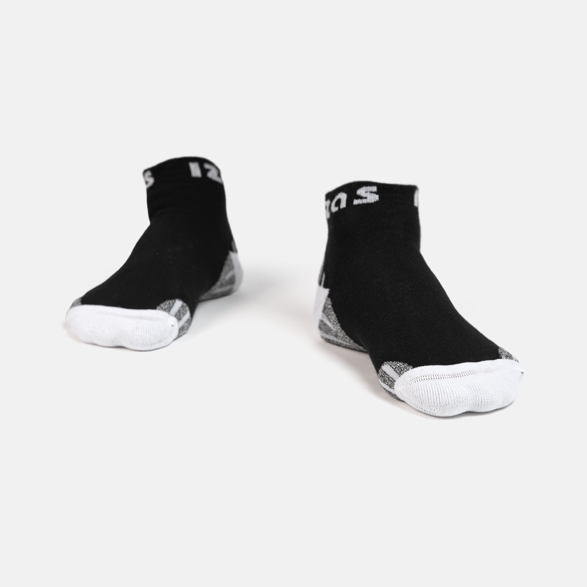 Pack 2 calcetines multideporte ARTIC SHORT, cómodos y transpirables Izas - Negro Negro-2