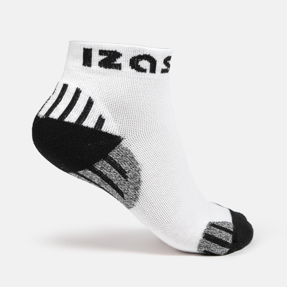 Pack 2 calcetines multideporte ARTIC SHORT, cómodos y transpirables Izas - Blanco Blanco-1