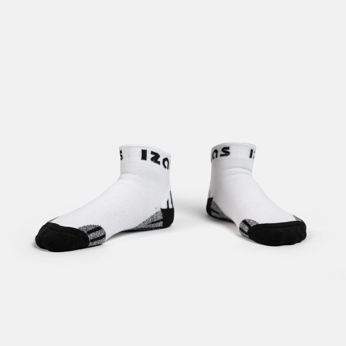 Pack 2 calcetines multideporte ARTIC SHORT, cómodos y transpirables Izas - Blanco Blanco-2