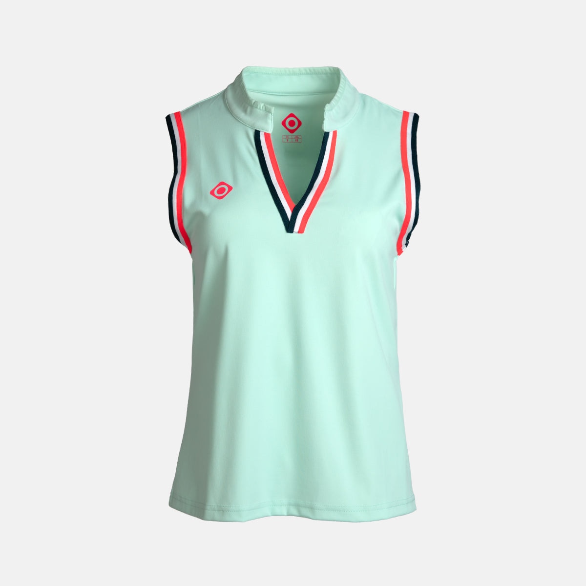 Imagen 1 de Polo técnico de tirantes de mujer PRATO Izas - Aguamarina Aguamarina
