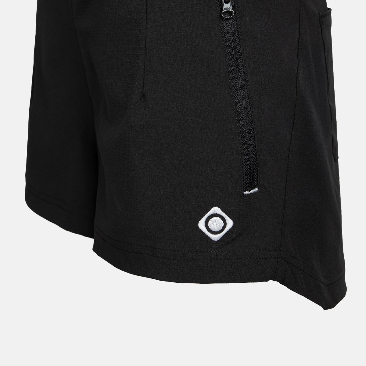 Imagen 3 de Bermuda deportiva de mujer ASTI Izas - Negro / Blanco Negro / Blanco