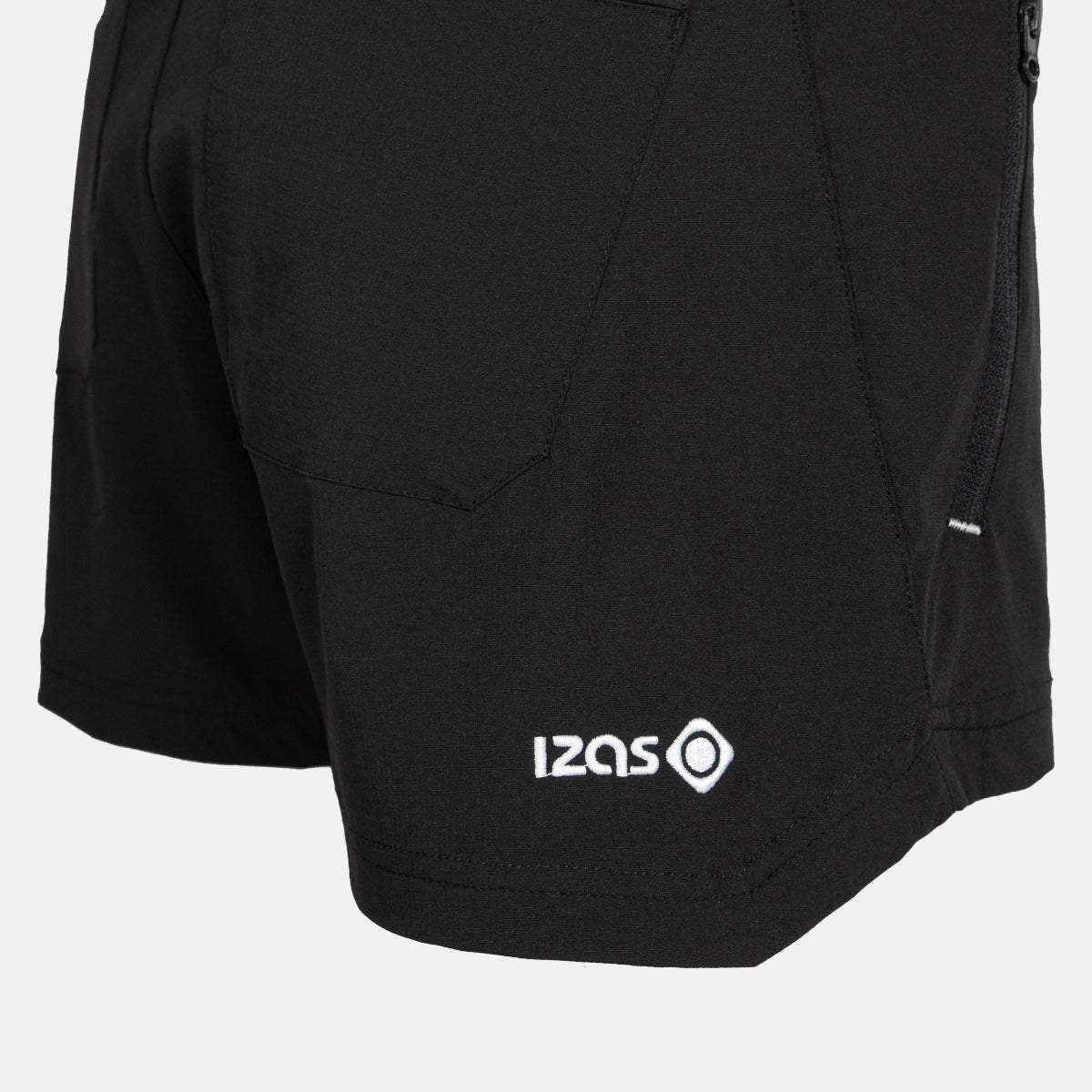 Imagen 4 de Bermuda deportiva de mujer ASTI Izas - Negro / Blanco Negro / Blanco