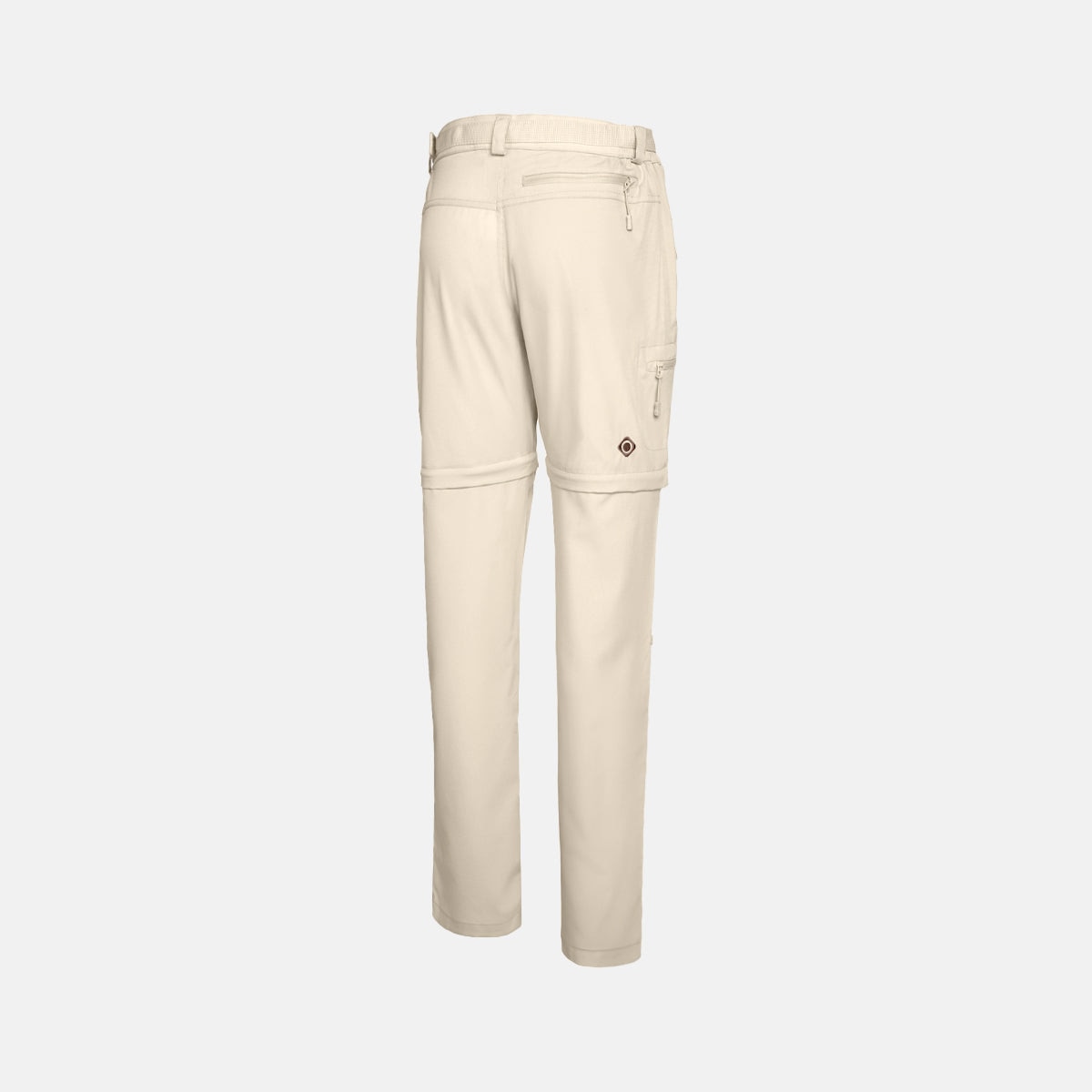 Pantalón desmontable de Senderismo yTrekking para mujer BLOIS W Izas - Verde cadete Verde cadete-2