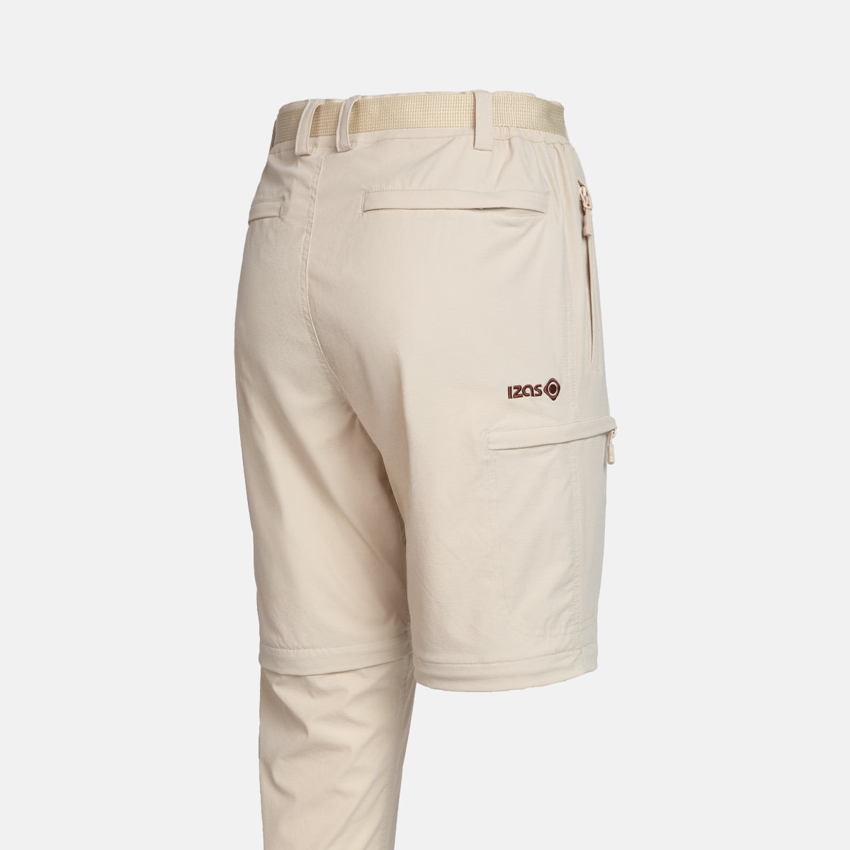 Pantalón desmontable montaña y senderismo de mujer AREZZO W DT Izas - Verde cadete Verde cadete-5