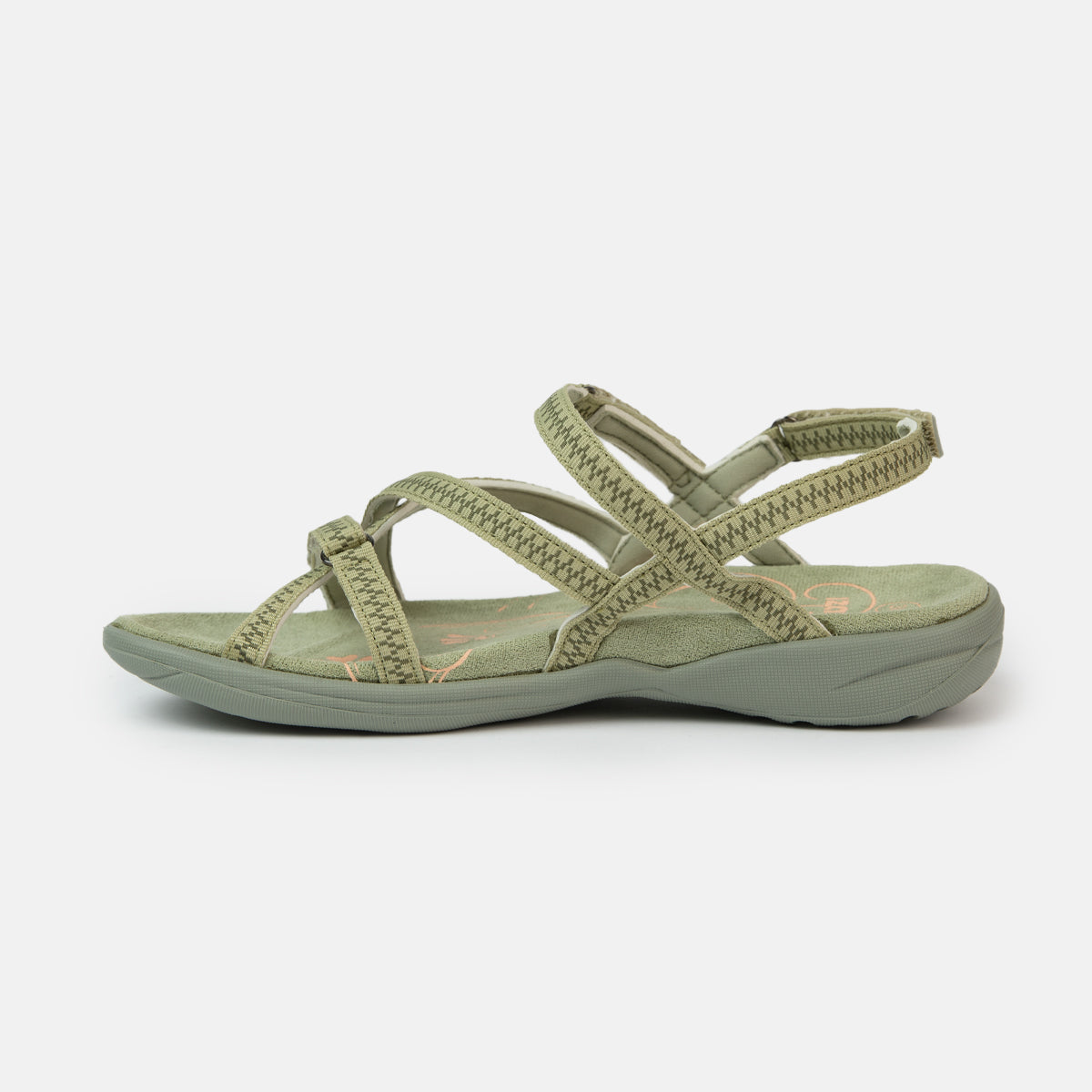 Sandalias de Senderismo de mujer TENCELLE V4 Izas - Kaki Kaki-2