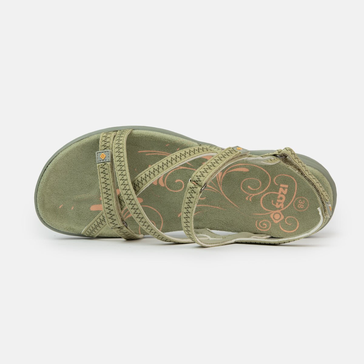 Sandalias de Senderismo de mujer TENCELLE V4 Izas - Kaki Kaki-3