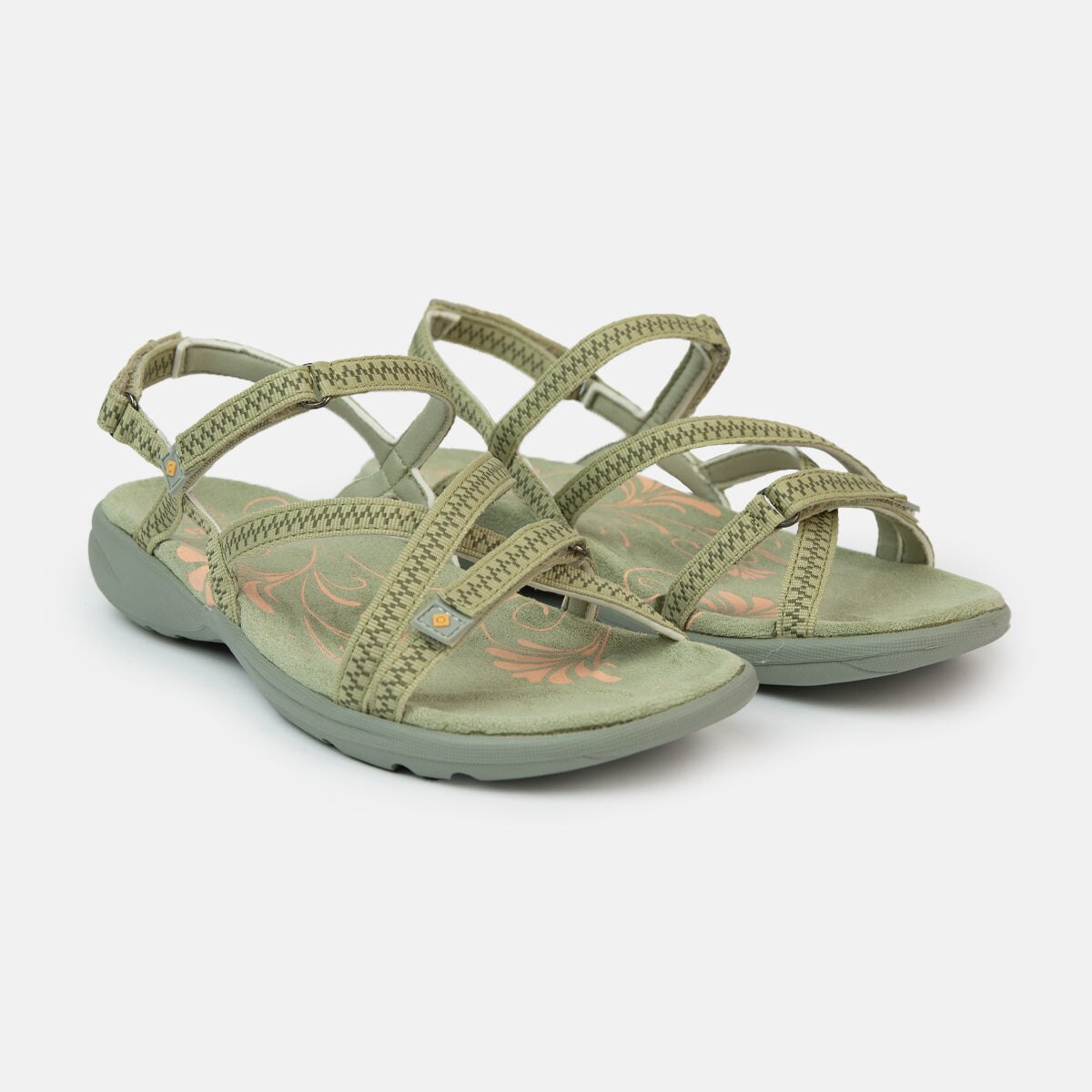 Sandalias de Senderismo de mujer TENCELLE V4 Izas - Kaki Kaki-5