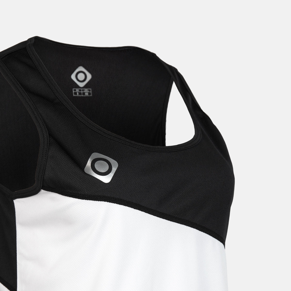 Camiseta técnica de mujer ABI W V2 Izas - Negro / Blanco Negro / Blanco-3