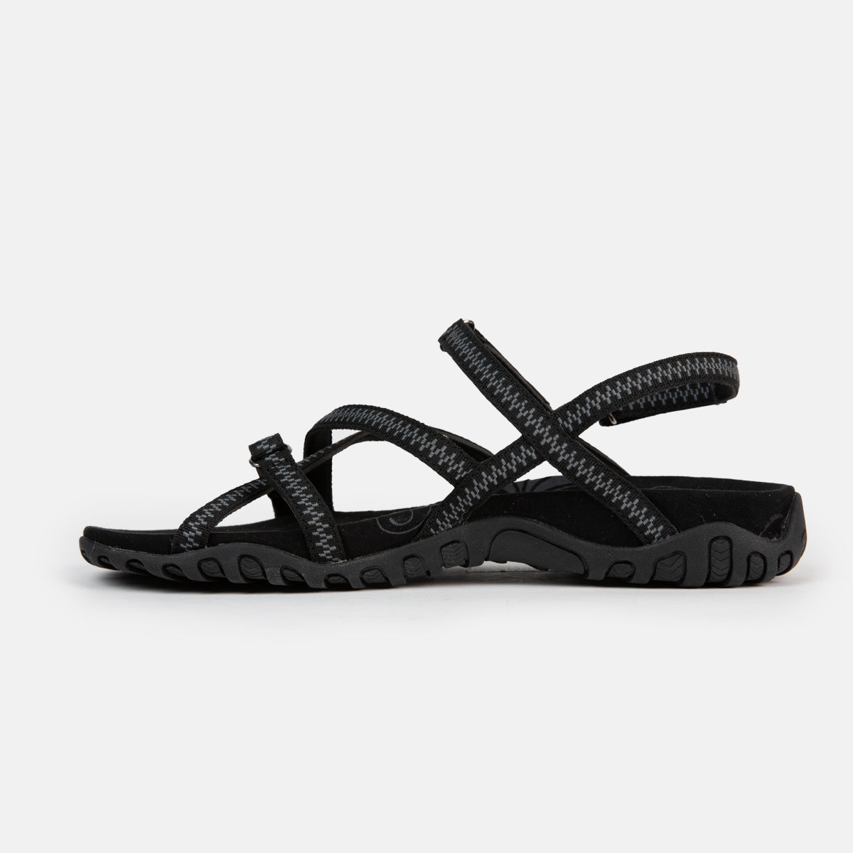Sandalias de Senderismo de mujer TENA V4 Izas - Negro Negro-2