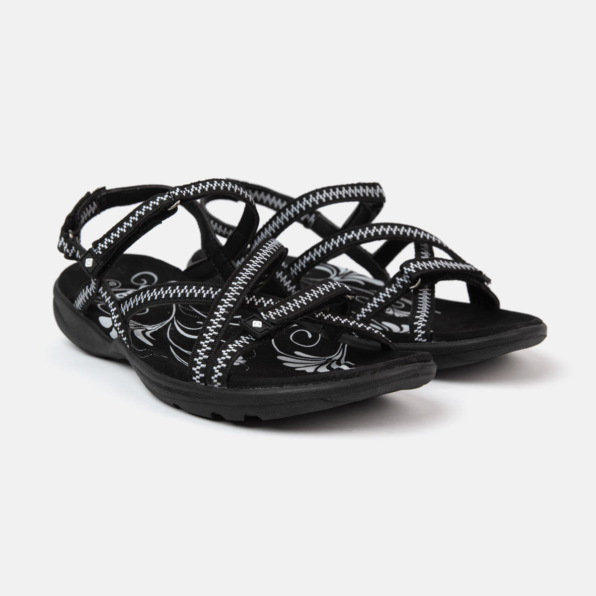 Sandalias de Senderismo de mujer TENCELLE V4 Izas - Negro Negro-5