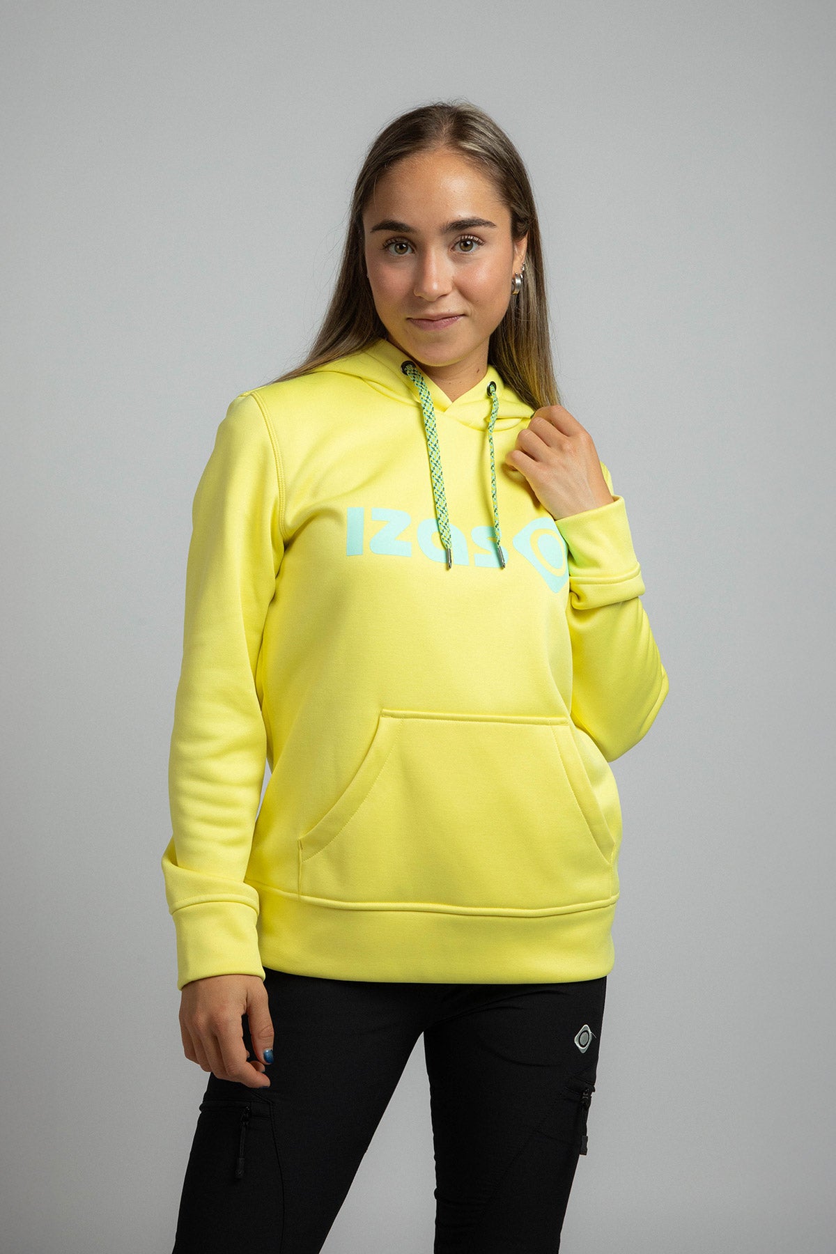 Sudadera Mujer DUERO W V4 Izas - Amarillo Amarillo-3