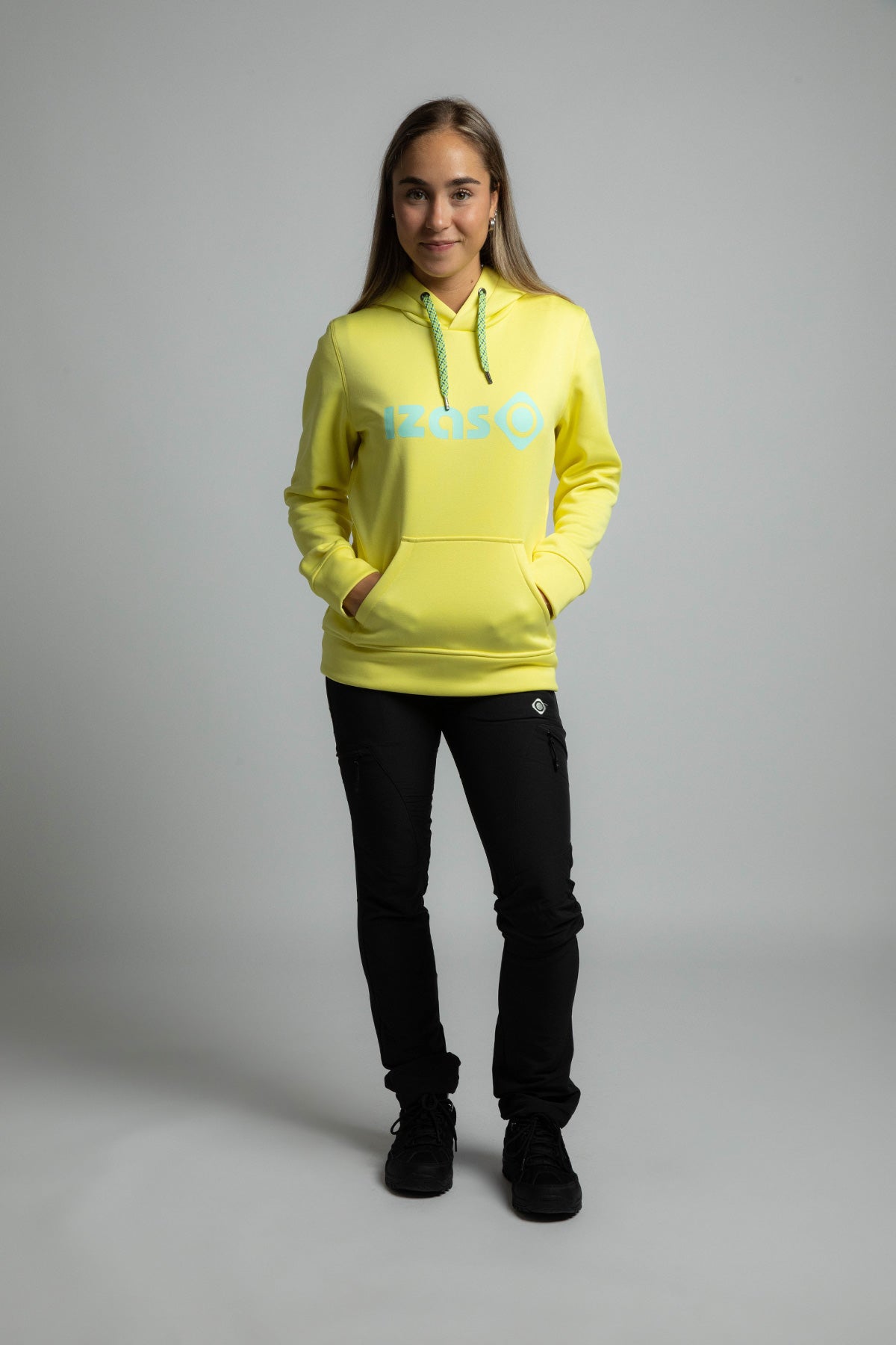Sudadera Mujer DUERO W V4 Izas - Amarillo Amarillo-5