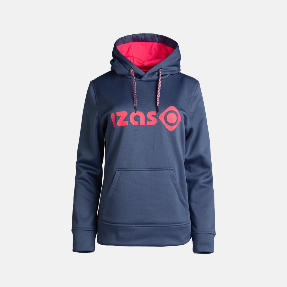 Sudadera deportiva de mujer DUERO W V4 Izas - Gris / Rosa Gris / Rosa-1