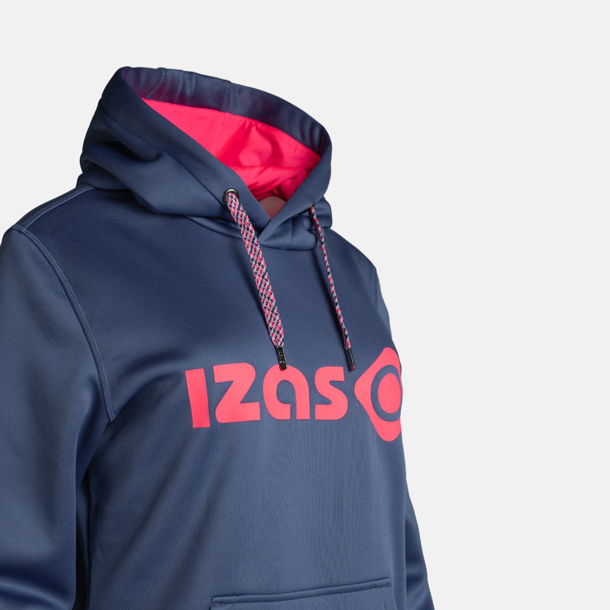 Sudadera deportiva de mujer DUERO W V4 Izas - Gris / Rosa Gris / Rosa-3