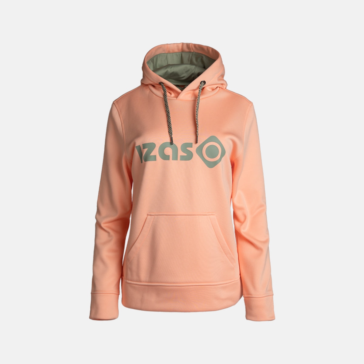 Sudadera deportiva de mujer DUERO W V4 Izas - Melocotón Melocotón-1