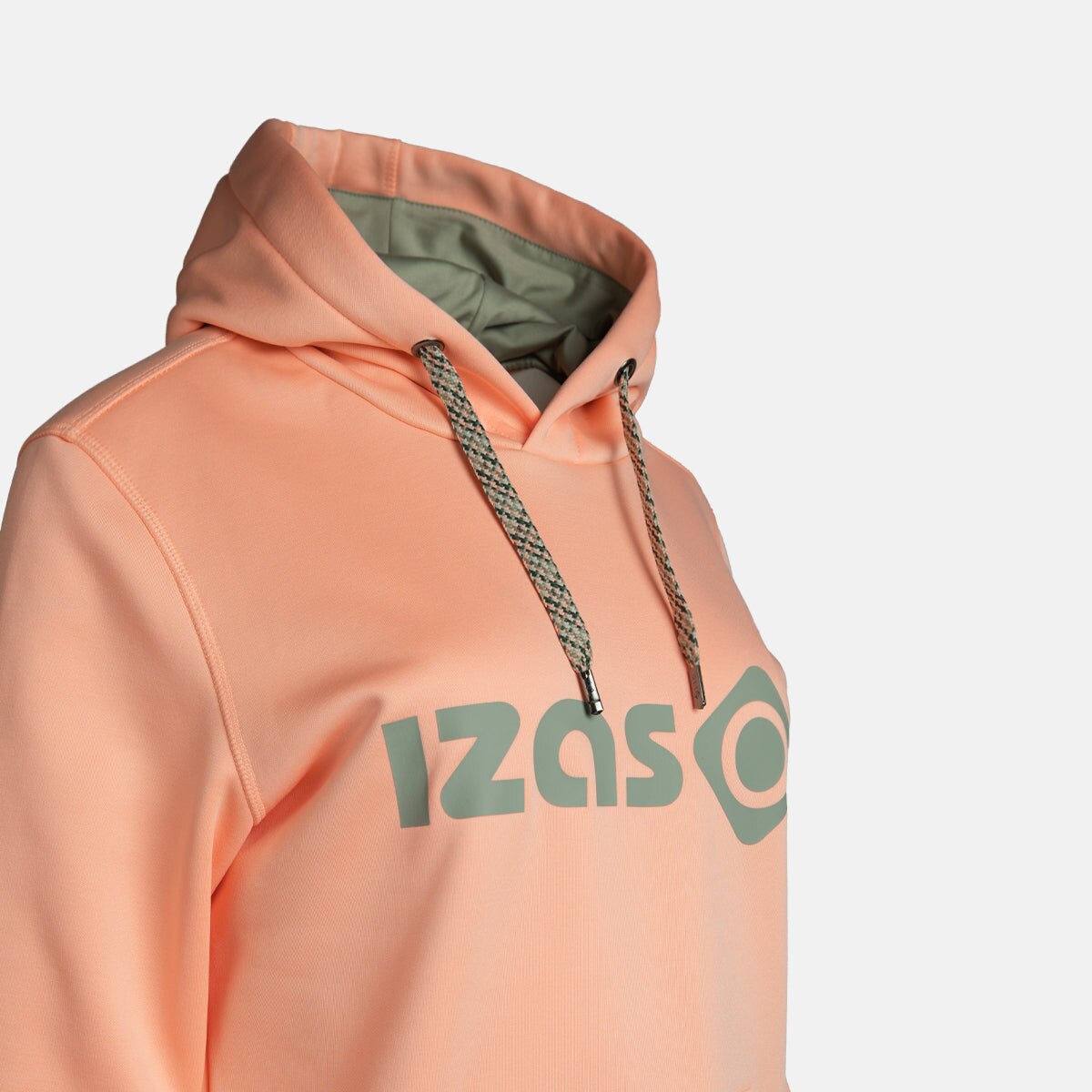 Sudadera deportiva de mujer DUERO W V4 Izas - Melocotón Melocotón-3