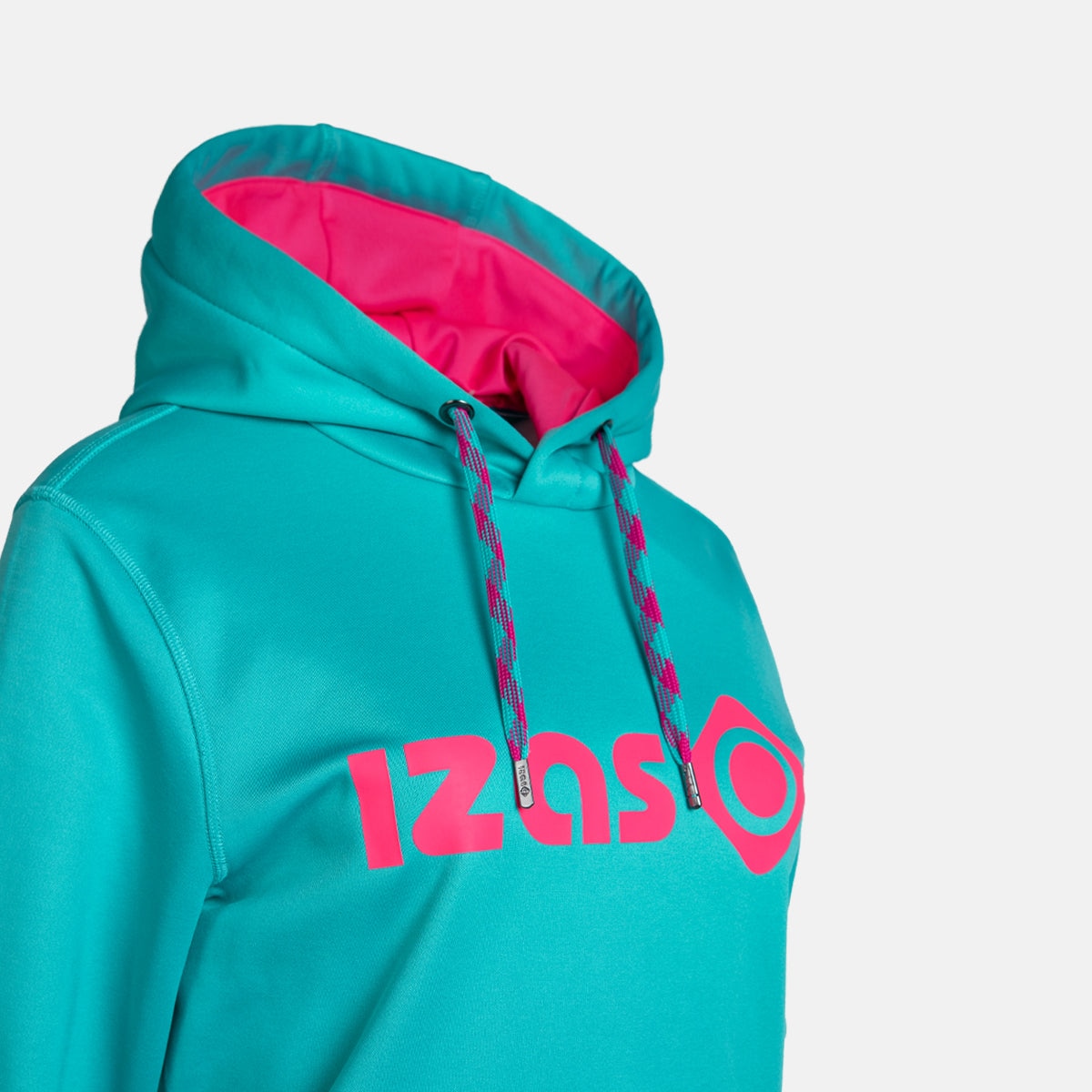 Sudadera deportiva de mujer DUERO W V4 Izas - Verde Agua Verde Agua-3