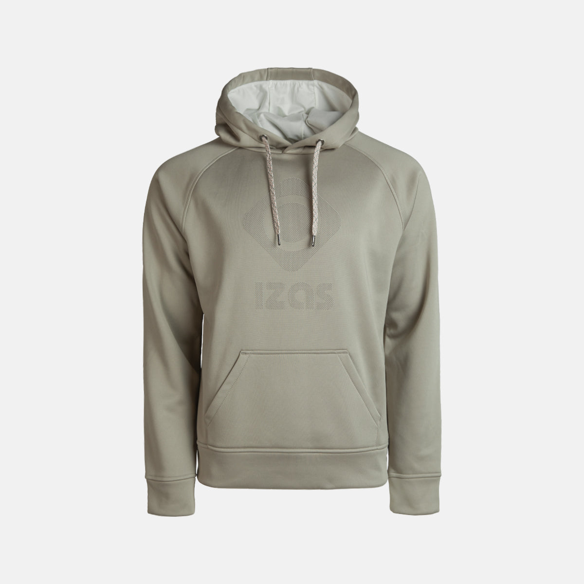 Izas Sudadera unisex DUERO V3 con capucha, logotipo y bolsillo frontal Azul marino