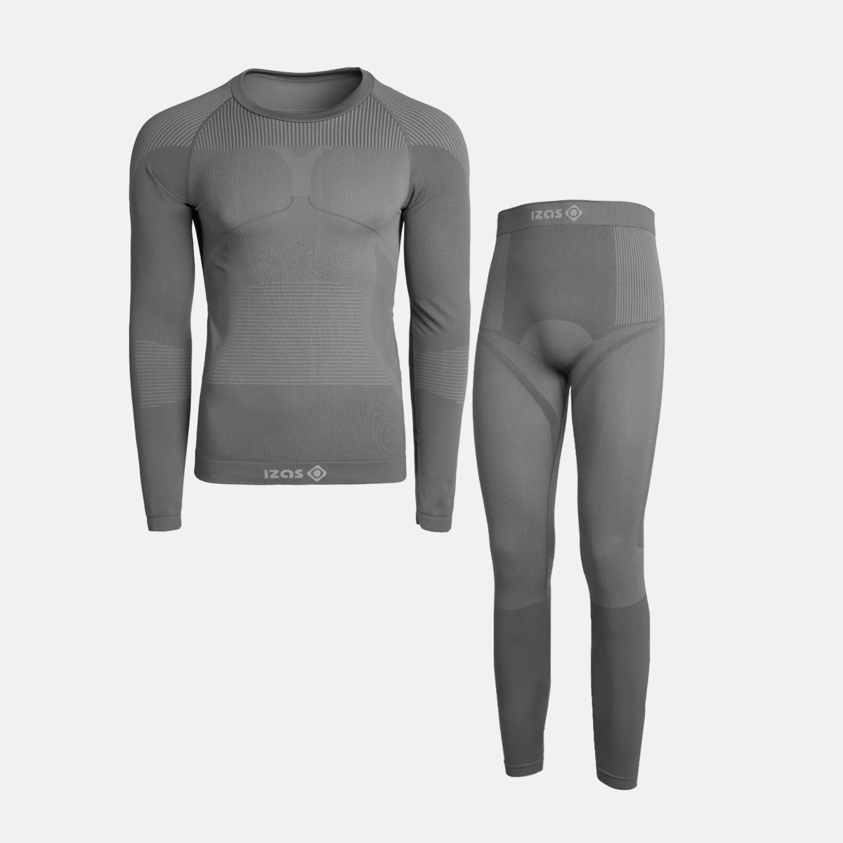 Pack térmico UNISEX de camiseta y mallas SIOUX UNISEX Izas - Gris Gris-1