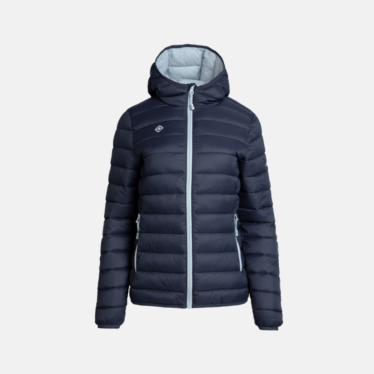 Chaqueta térmica ultraligera de mujer SINDU W V2 Izas - Azul claro / Azul marino Azul claro / Azul marino-1