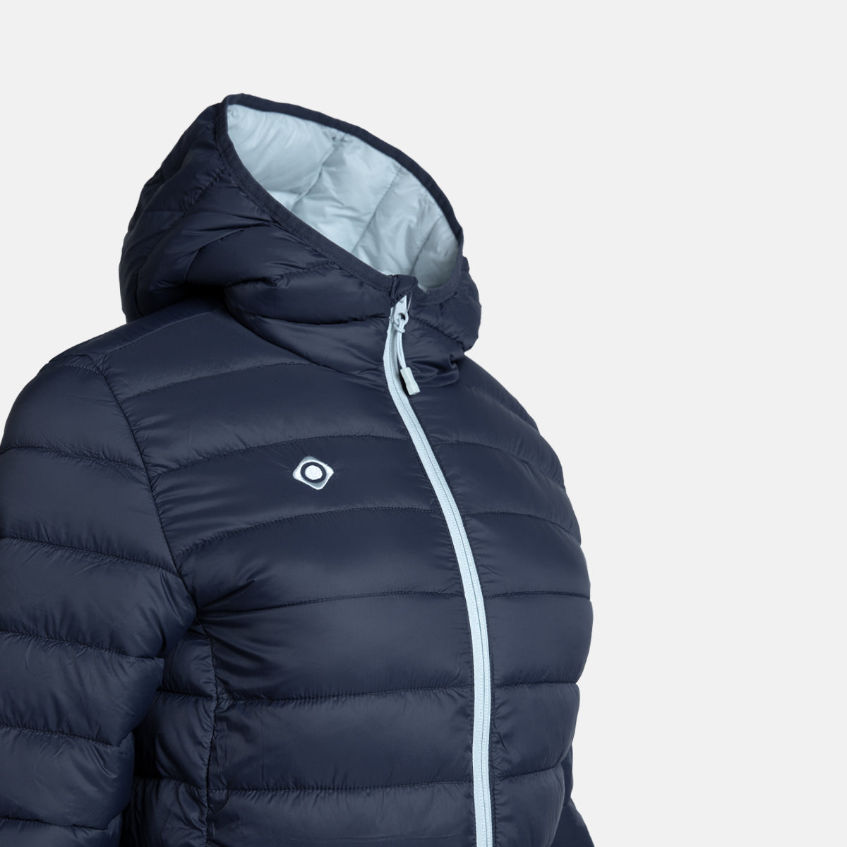 Chaqueta térmica ultraligera de mujer SINDU W V2 Izas - Azul claro / Azul marino Azul claro / Azul marino-3