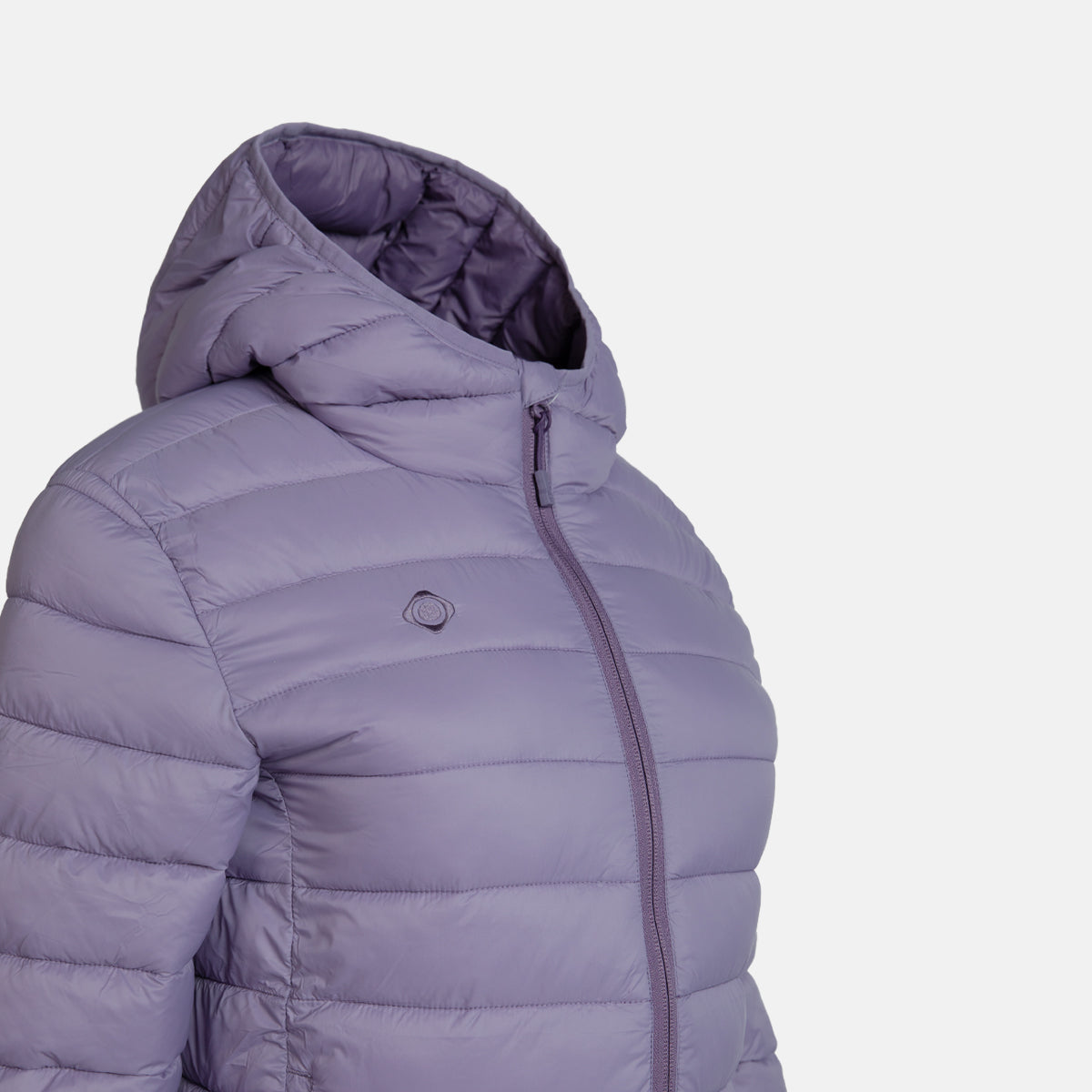 Chaqueta térmica ultraligera de mujer SINDU W V2 Izas - Morado Morado-3