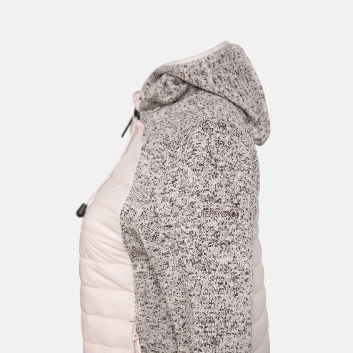 Chaqueta Polar de Punto de mujer NOYA W Izas - Rosa Rosa-4
