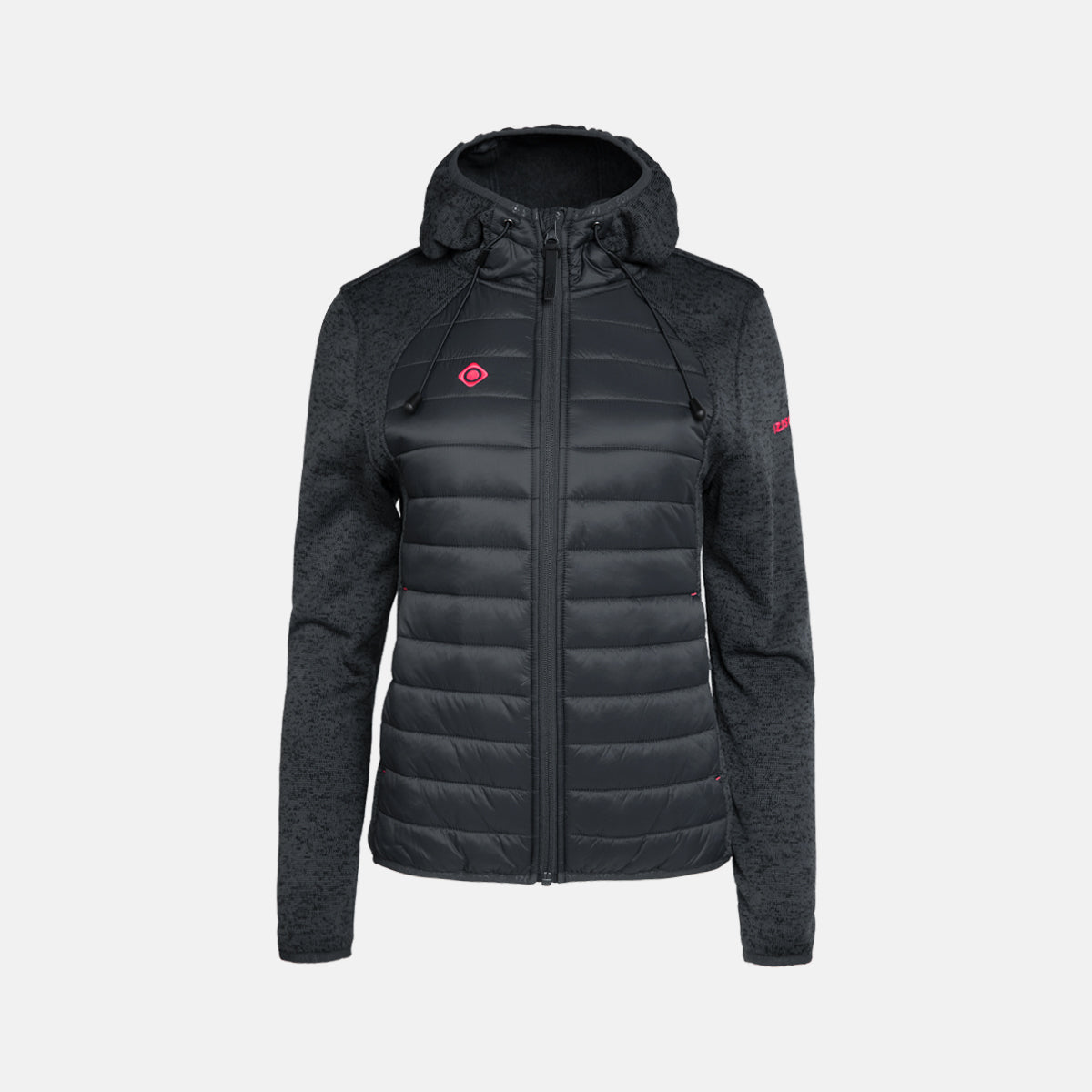 Chaqueta Polar de Punto de mujer NOYA W Izas - Antracita Antracita-1
