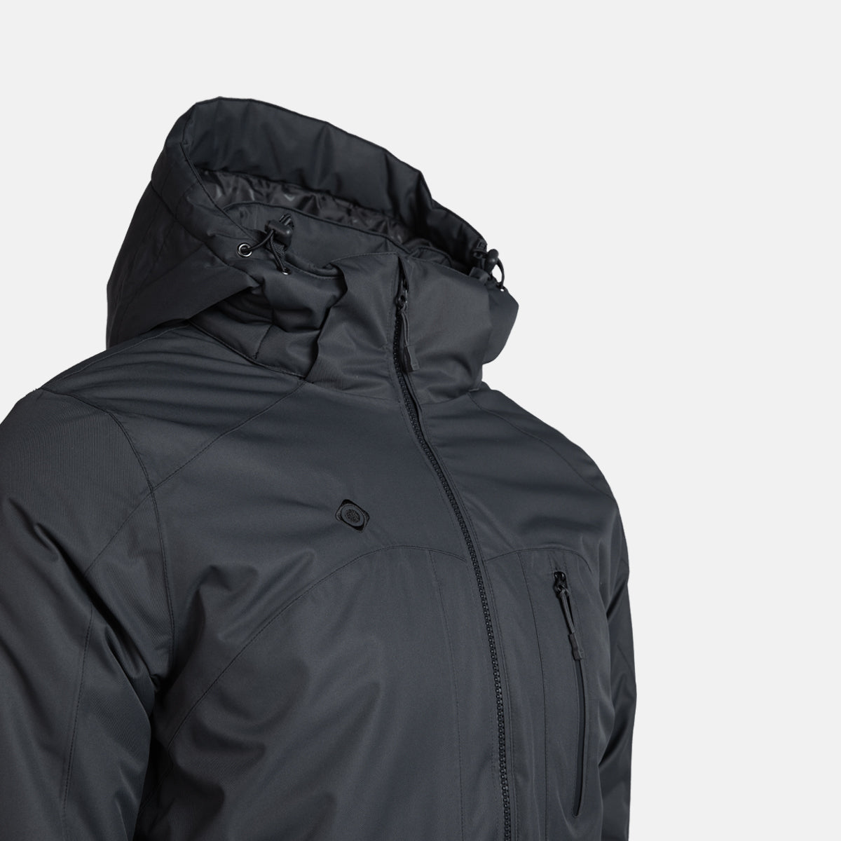 Chaqueta técnica impermeable de hombre Naluns M V2 Izas - Antracita Antracita-3