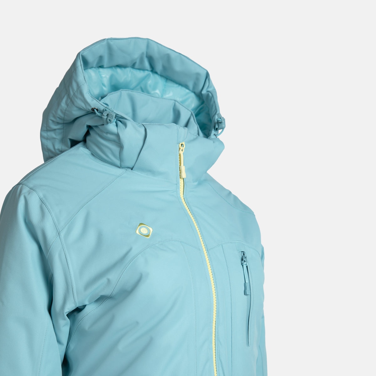 Chaqueta técnica impermeable de mujer Naluns W V2 Izas - Azul Azul-3