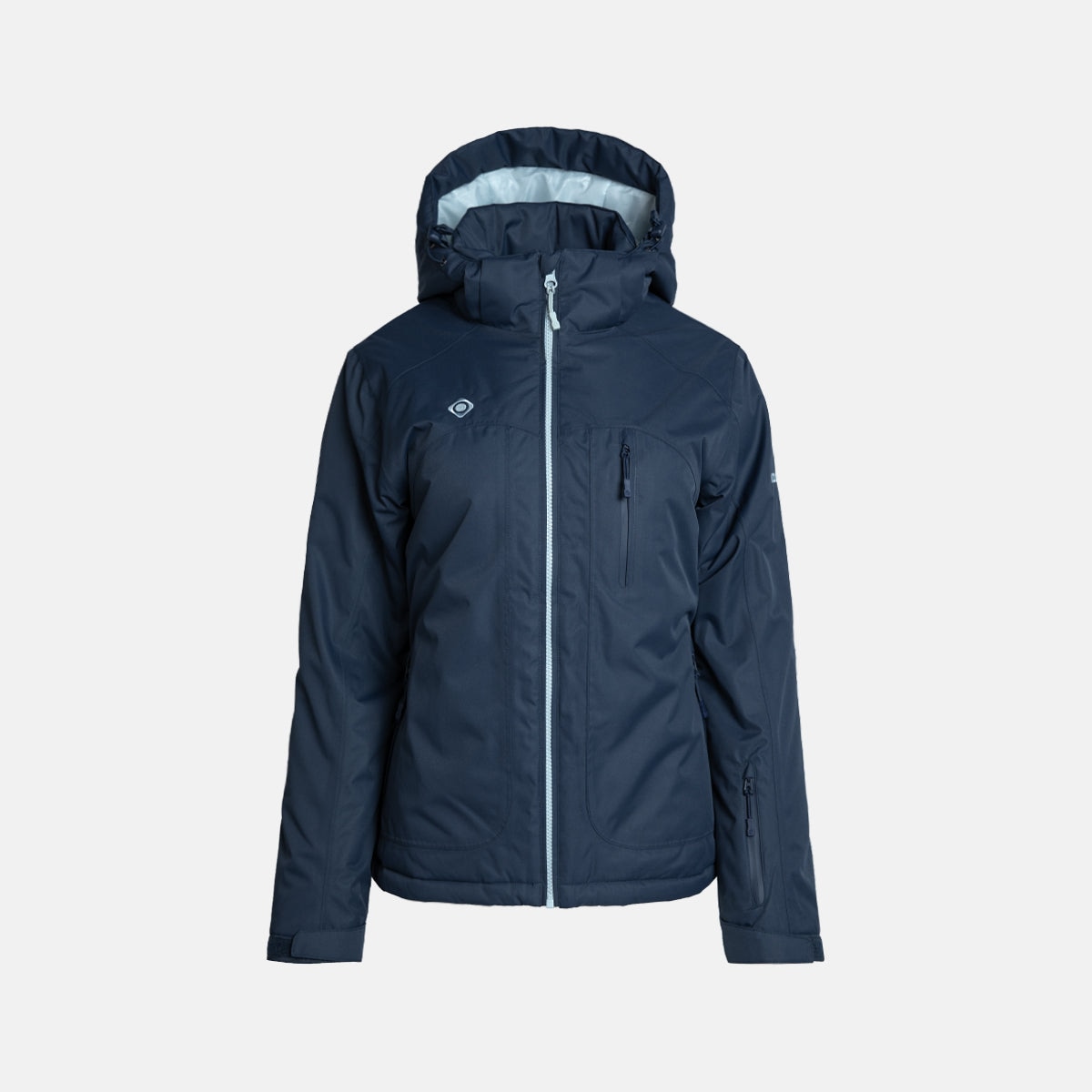 Chaqueta técnica impermeable de mujer Naluns W V2 Izas - Azul marino Azul marino-1