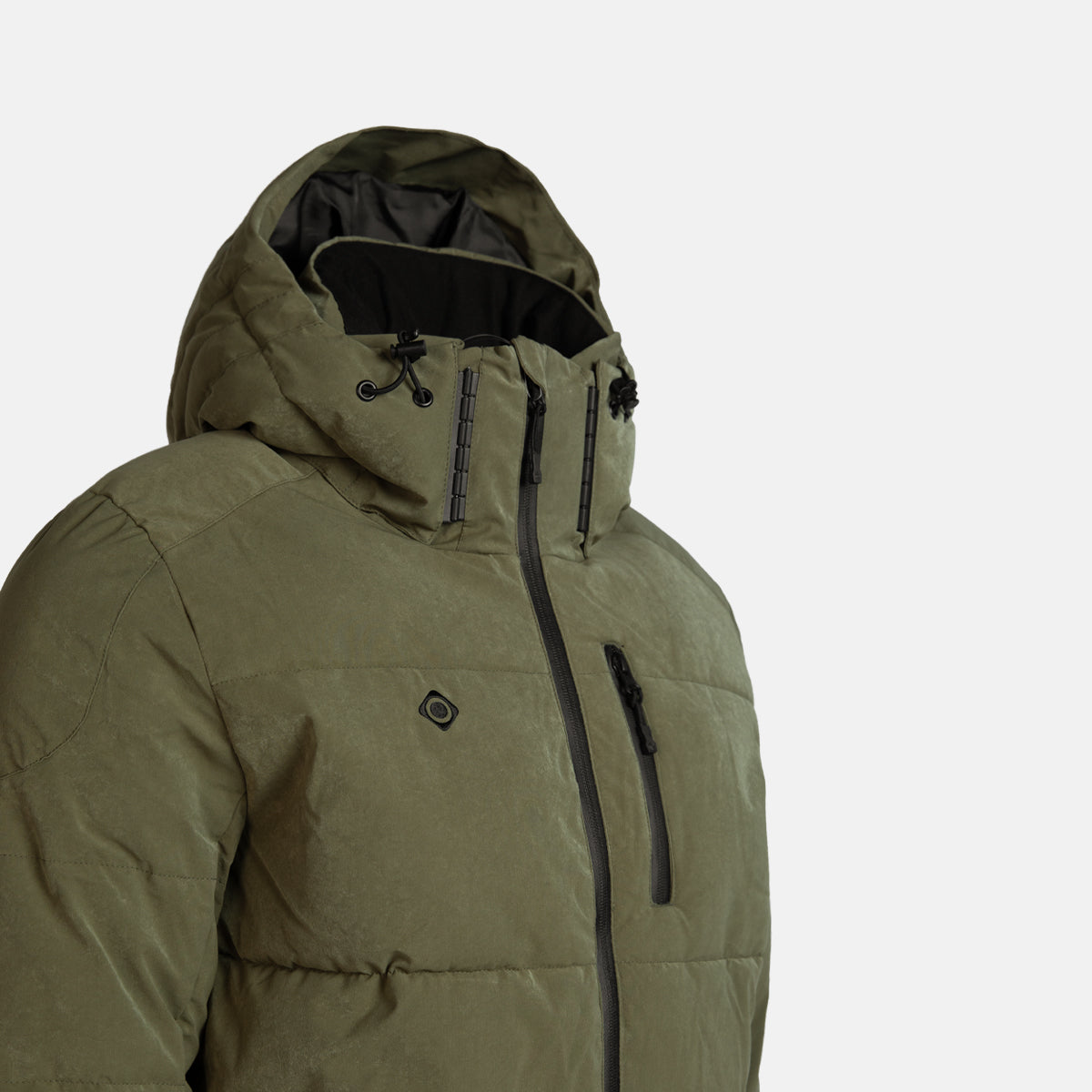 Chaqueta Soft Shell de hombre ACEBEDA Izas - Kaki Kaki-3