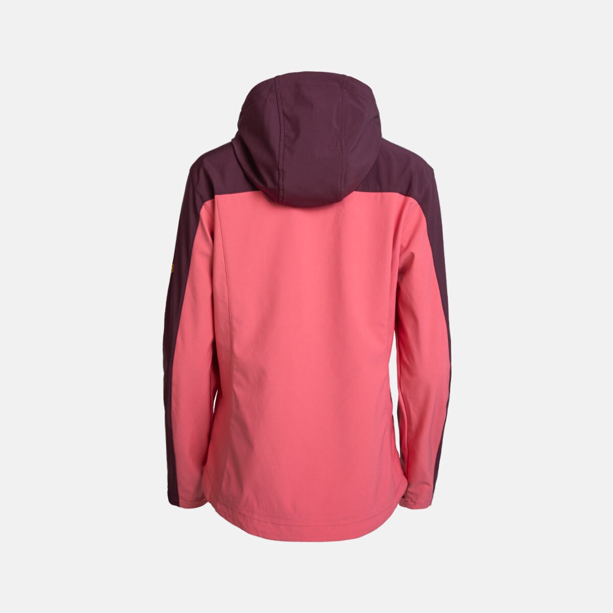 Chaqueta Soft Shell impermeable de mujer LANETTE W Izas - Vino Vino-2