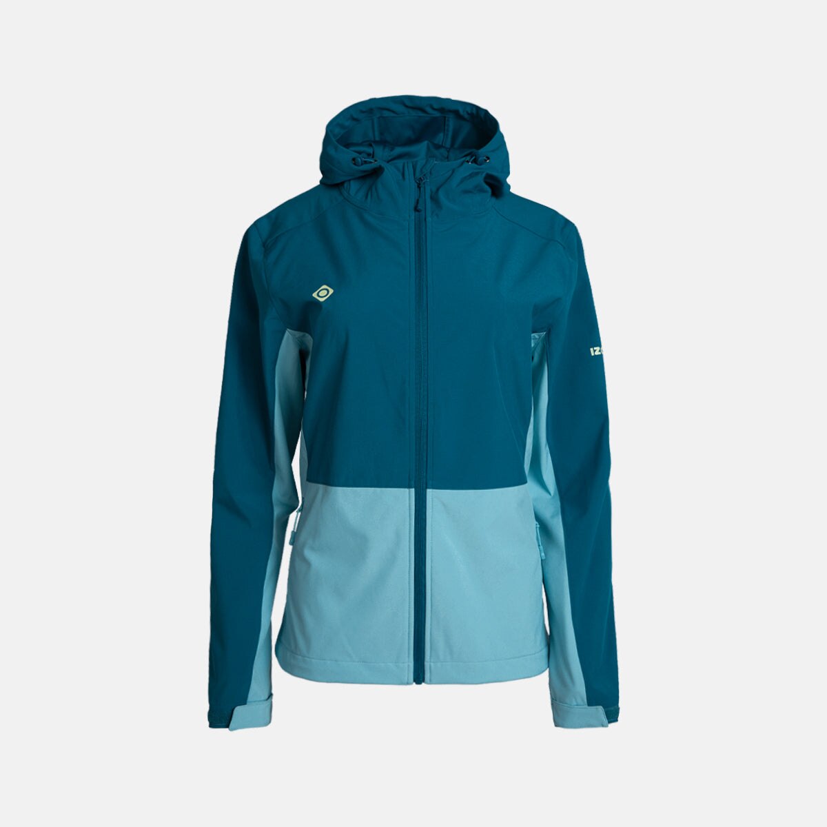 Chaqueta Soft Shell impermeable de mujer LANETTE W Izas - Azul Azul-1