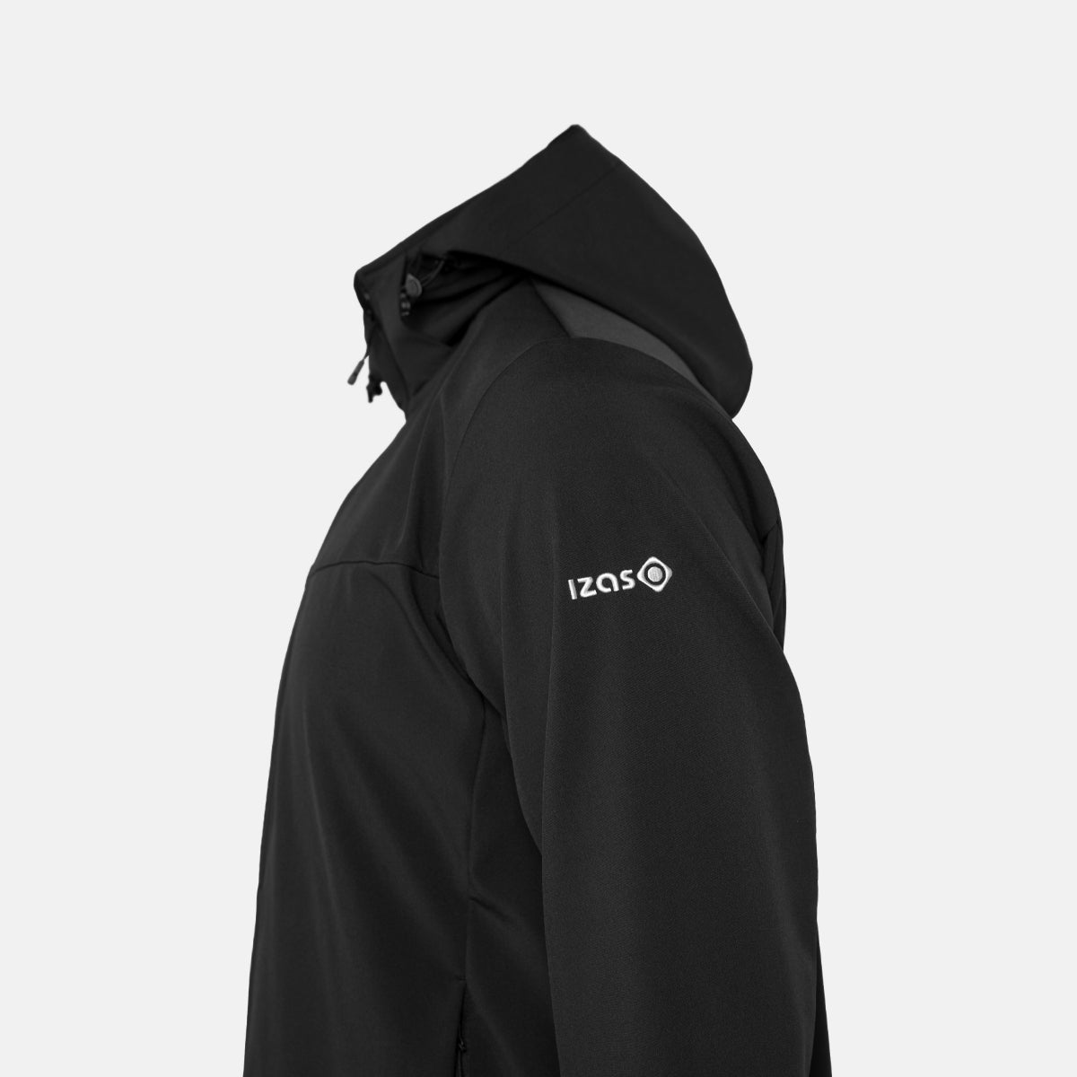 Chaqueta Soft Shell de hombre CASTER M con membrana AWPS, térmica y cortavientos - Negro Negro-4