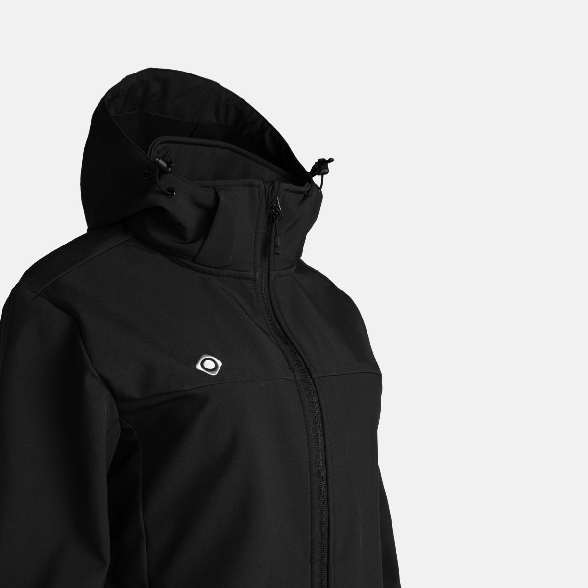 Chaqueta Soft Shell de mujer CASTER W con membrana AWPS, térmica y cortavientos - Negro Negro-3