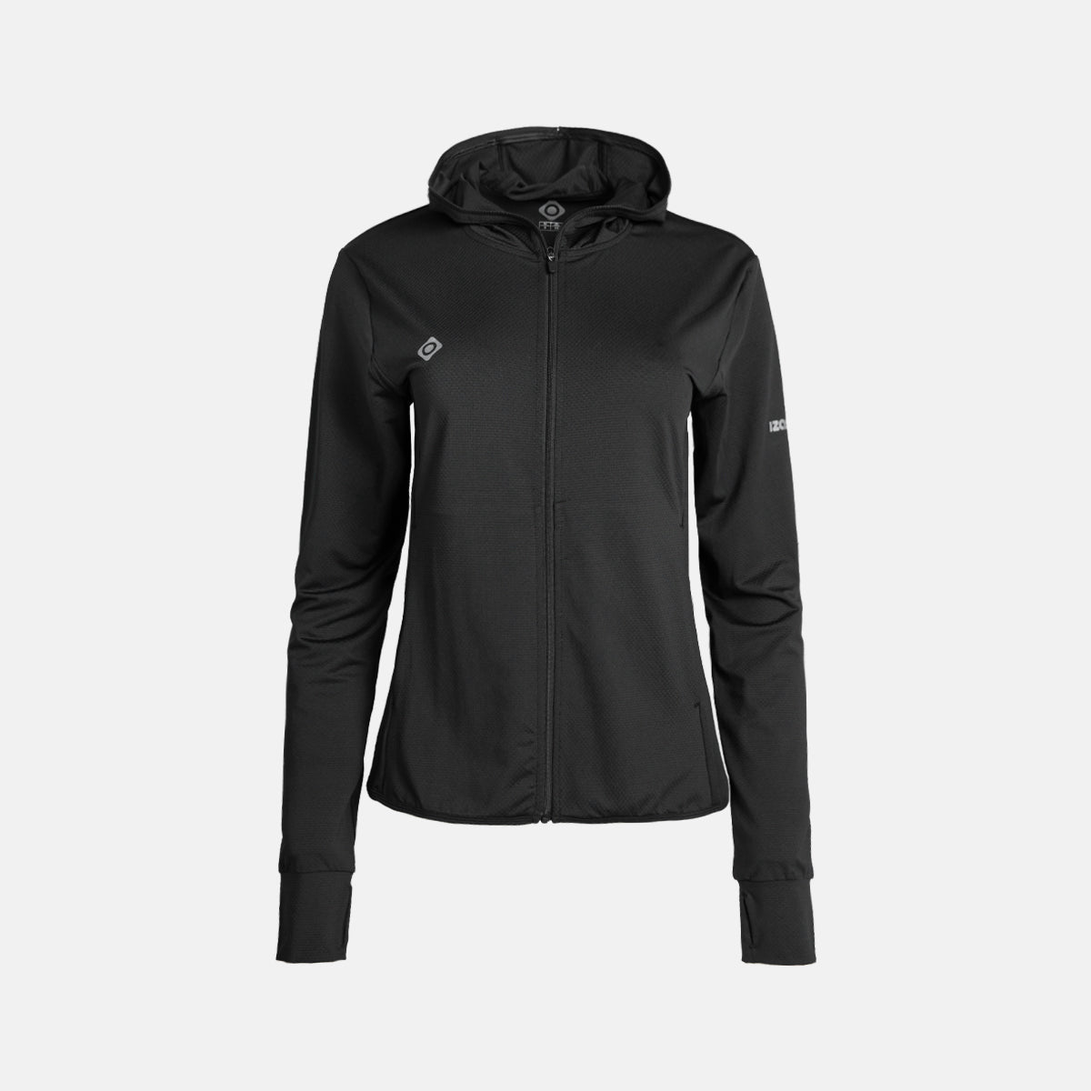 Imagen 1 de Chaqueta ligera de running y trekking de mujer COLFAX W Izas - Negro Negro
