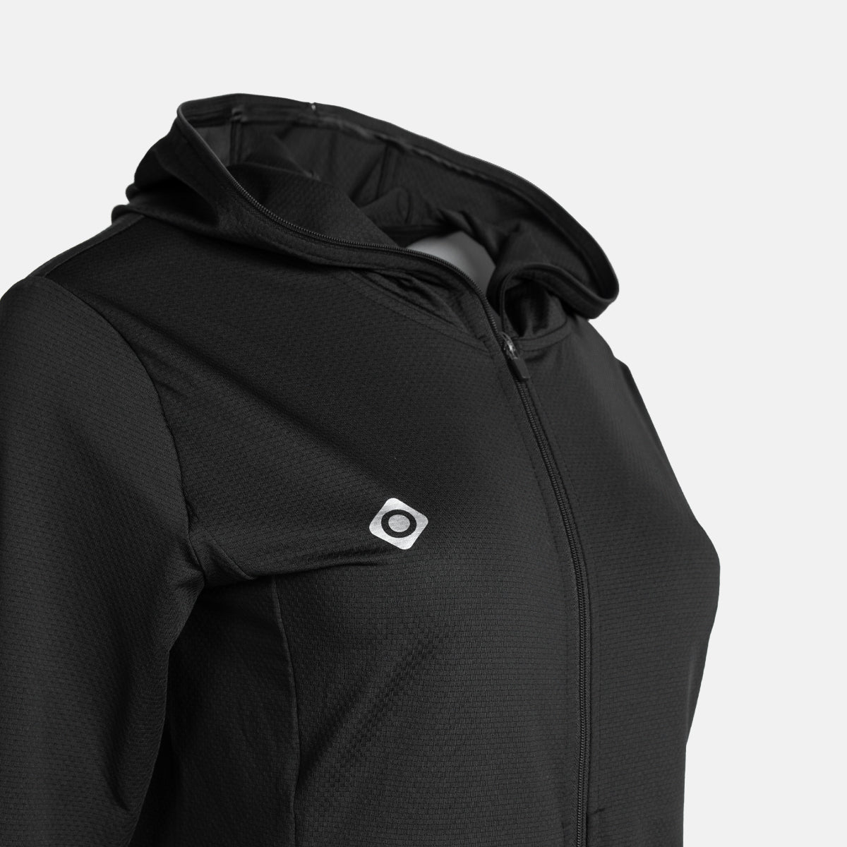 Imagen 3 de Chaqueta ligera de running y trekking de mujer COLFAX W Izas - Negro Negro