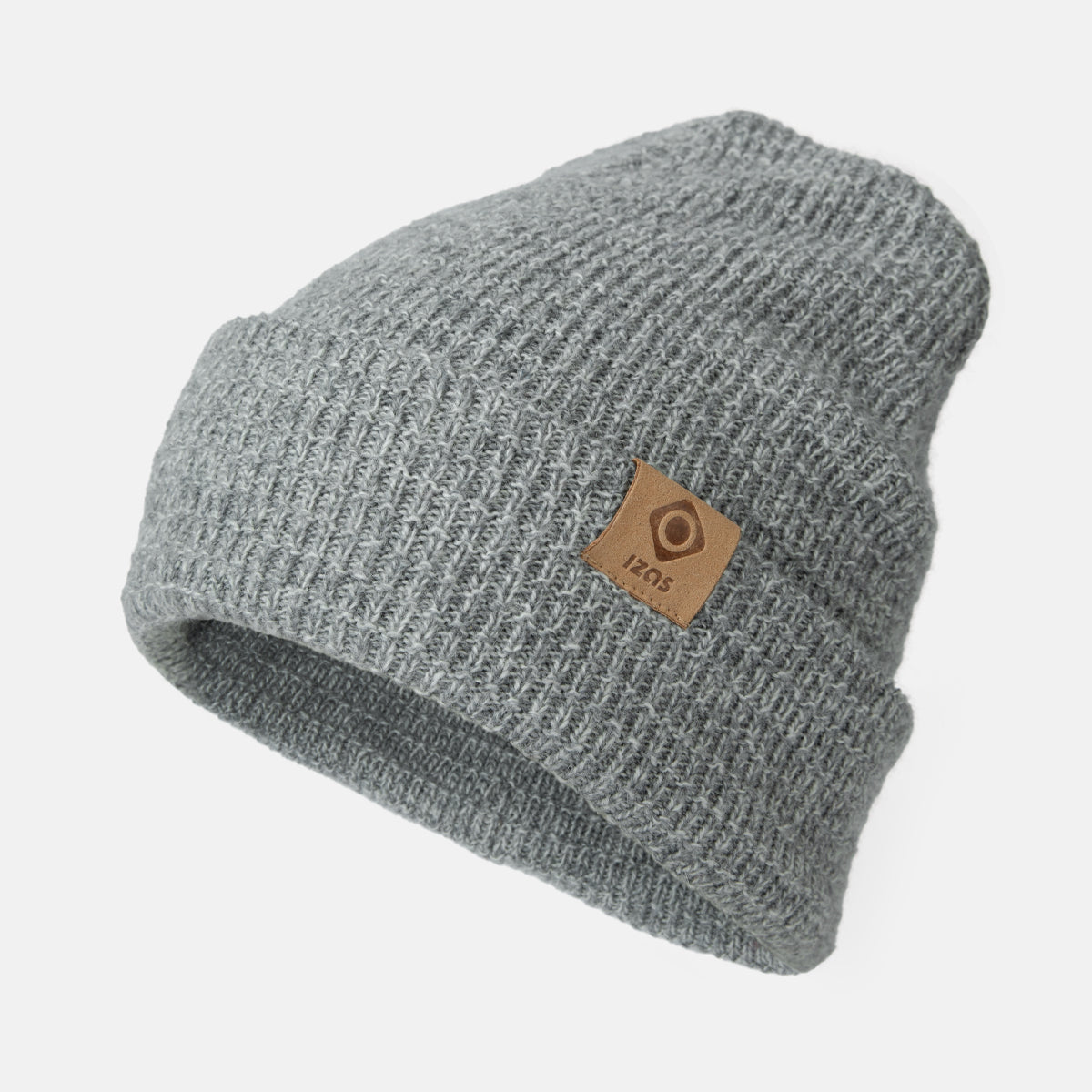 Gorro unisex de punto moderno BOVILL Izas - Gris Gris-1