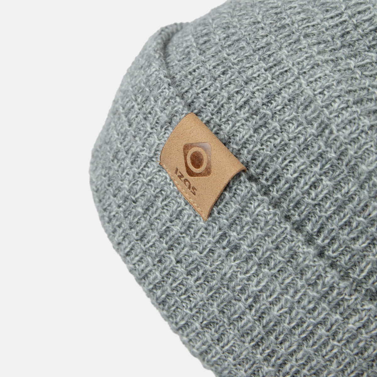 Gorro unisex de punto moderno BOVILL Izas - Gris Gris-2