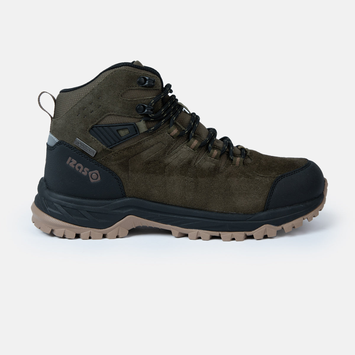 Izas Botas de montaña unisex TRININY impermeable Verde militar