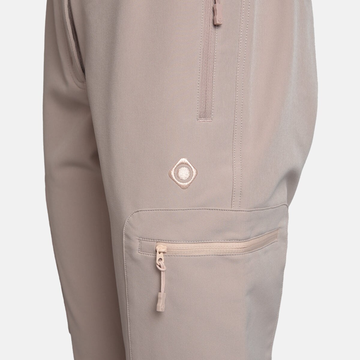 Pantalón técnico montaña de mujer CHAMONIX W FW V2 Izas - Rosa Rosa-3