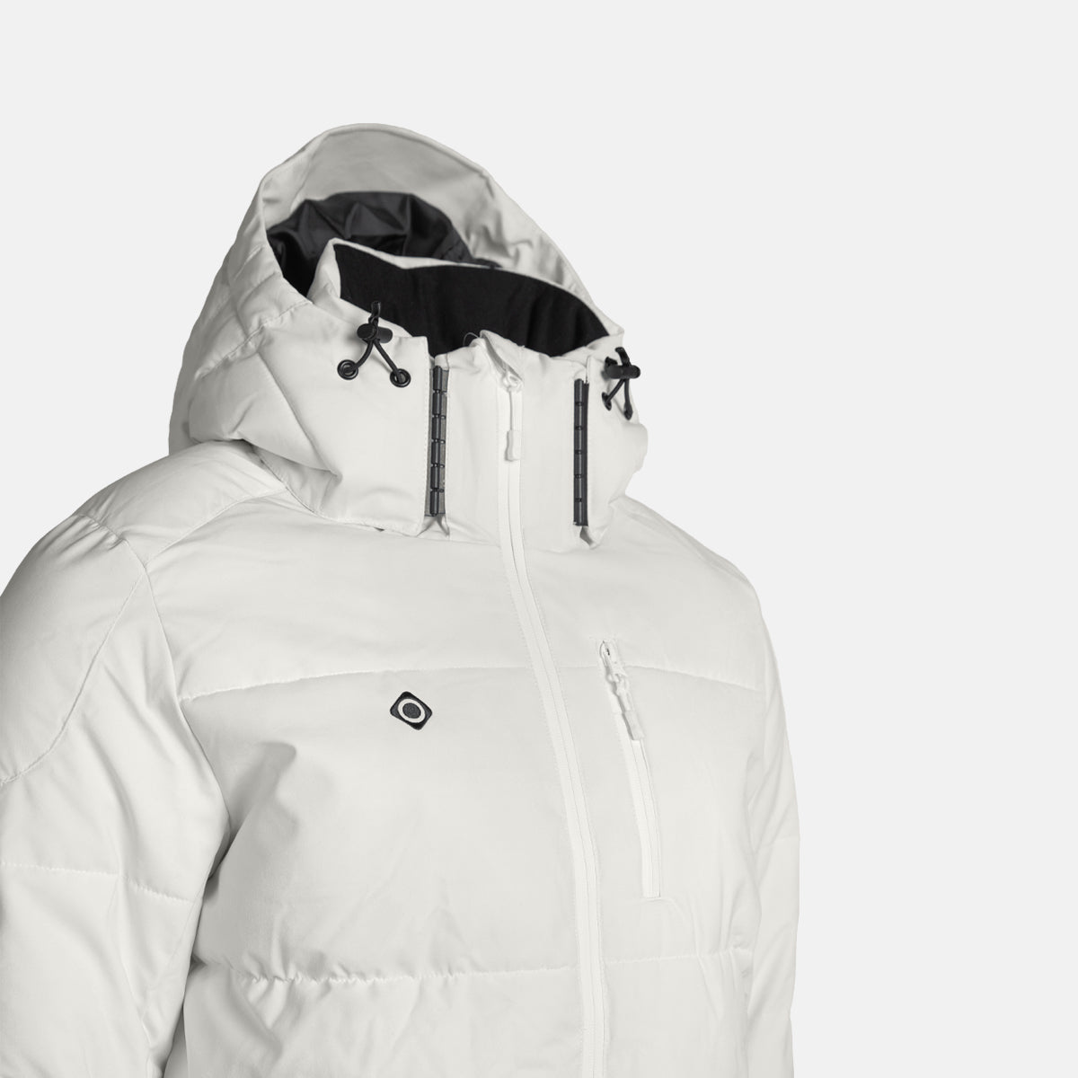 Chaqueta Soft Shell de hombre ACEBEDA Izas - Blanco hielo Blanco hielo-3